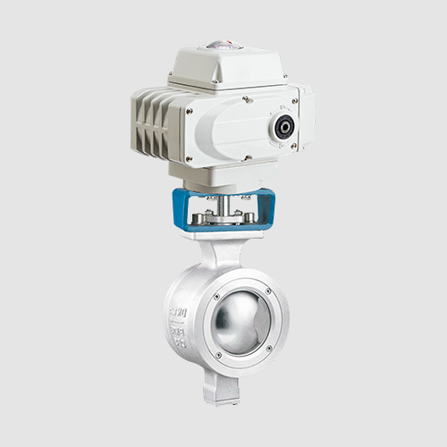 Electric V type ball valve